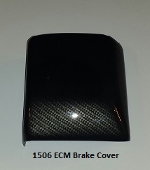 C7 Corvette, Custom HydroCarboned, Painted, ECM Brake Cover